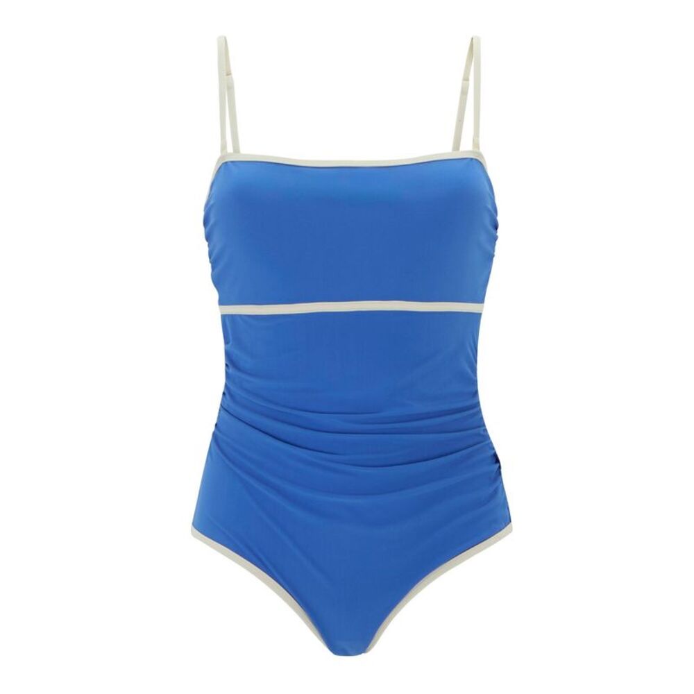 Regatta Womens/Ladies Bandeau One Piece Bathing Suit / Sonic Blue